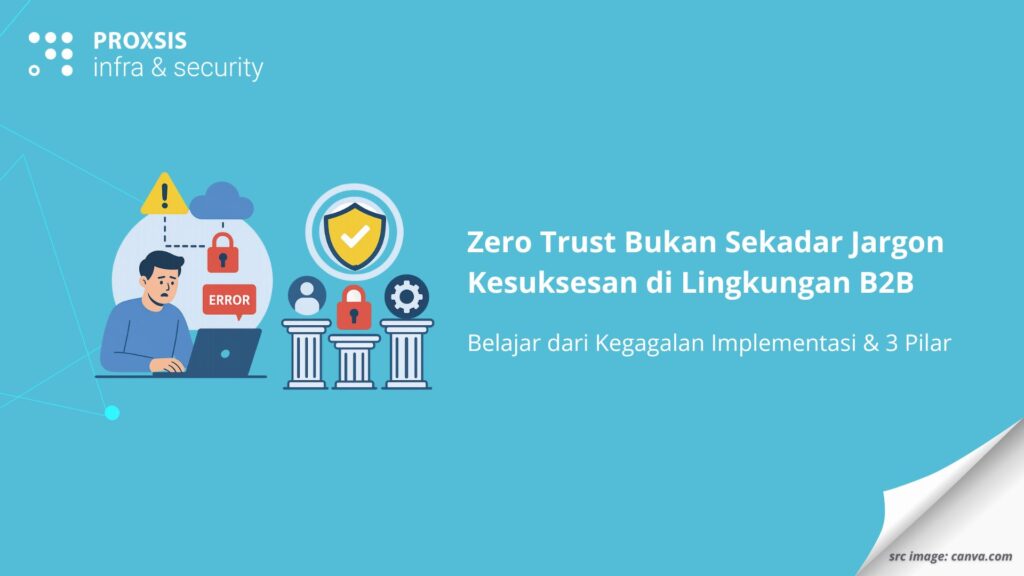 Zero Trust Bukan Sekadar Jargon: Belajar dari Kegagalan Implementasi & 3 Pilar Kesuksesan di Lingkungan B2B