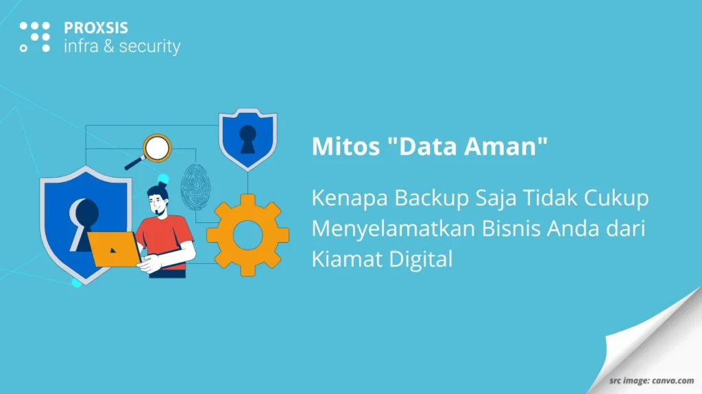 Mitos "Data Aman": Kenapa Backup Saja Tidak Cukup Menyelamatkan Bisnis Anda dari Kiamat Digital