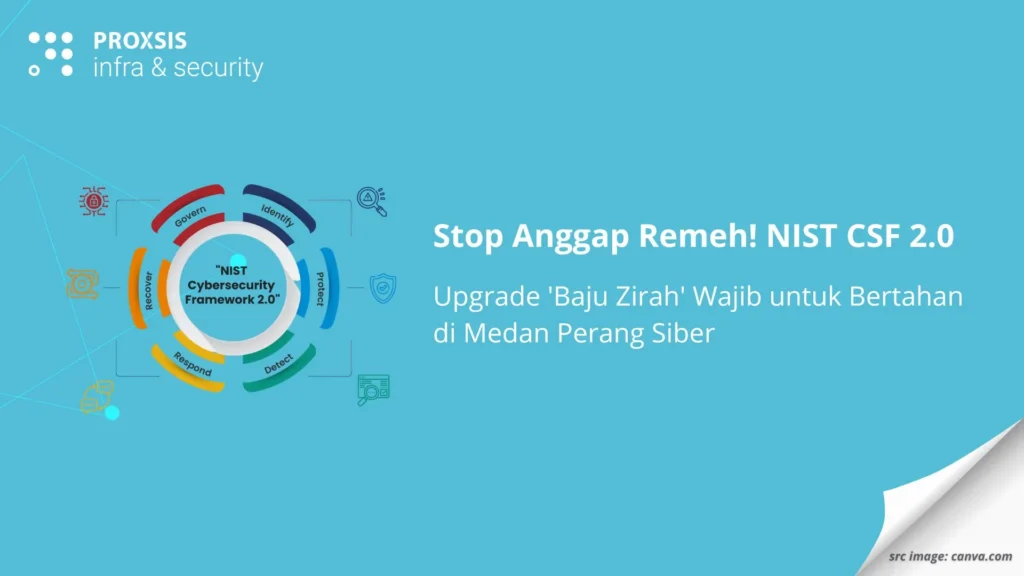 Stop Anggap Remeh! NIST CSF 2.0: Upgrade 'Baju Zirah' Wajib untuk Bertahan di Medan Perang Siber